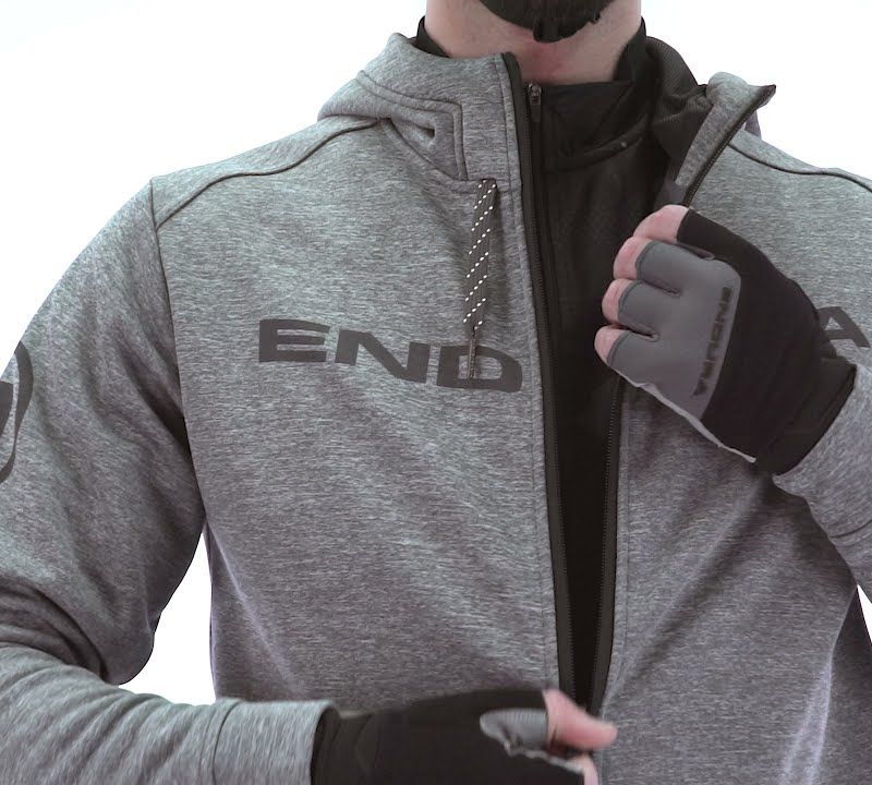 Felpa da ciclismo Endura Hummvee Hoodie bluberry da uomo 8