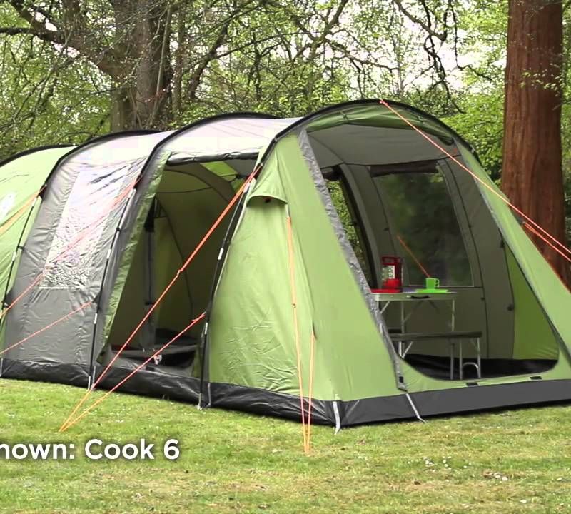 Tenda da campeggio per 4 persone Coleman Cook 4 verde 11