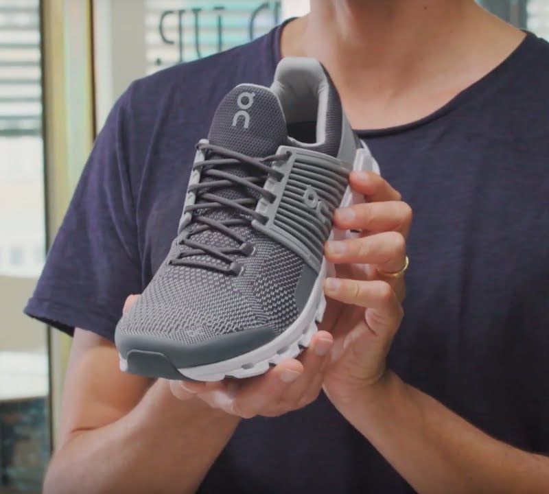 Scarpe da corsa On Cloudswift rock/turmeric da uomo 18