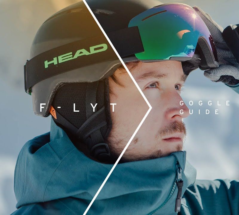 Occhiali da sci HEAD F-LYT S2 rosso/nero 10