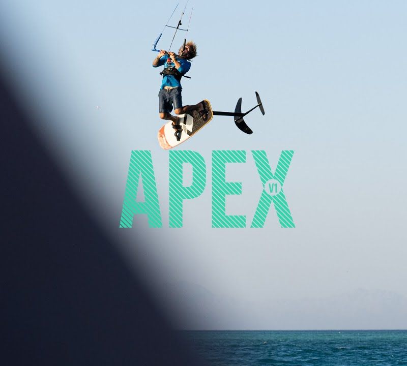 Ozone Apex V1 arancione kiteboard 7