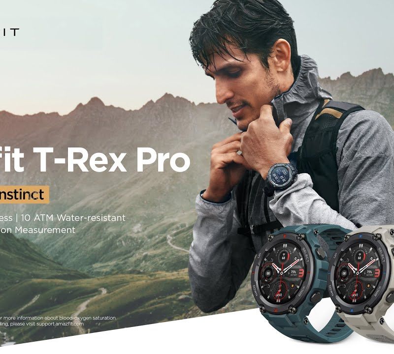Orologio Amazfit T-Rex PRO grigio deserto W2013OV3N 15
