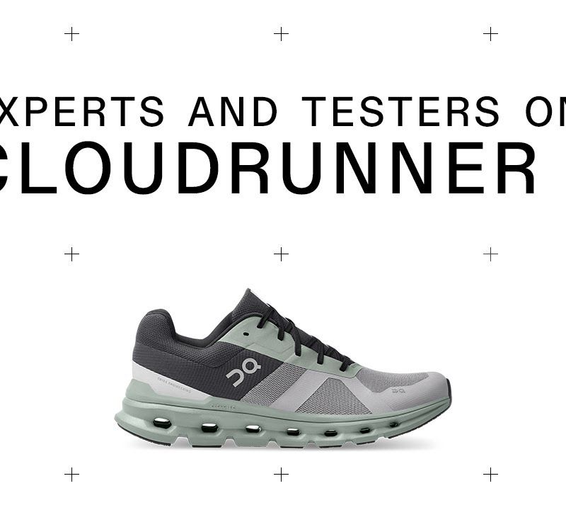 Scarpe da corsa impermeabili da donna On Running Cloudrunner fade/nero 15