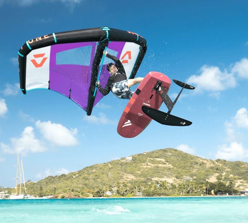 DUOTONE Wing Slick (CN) menta/foglio alare grigio 6