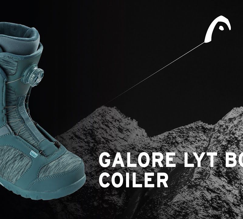 Scarponi da snowboard da donna HEAD Galore LYT Boa Coiler 2021 nero 10