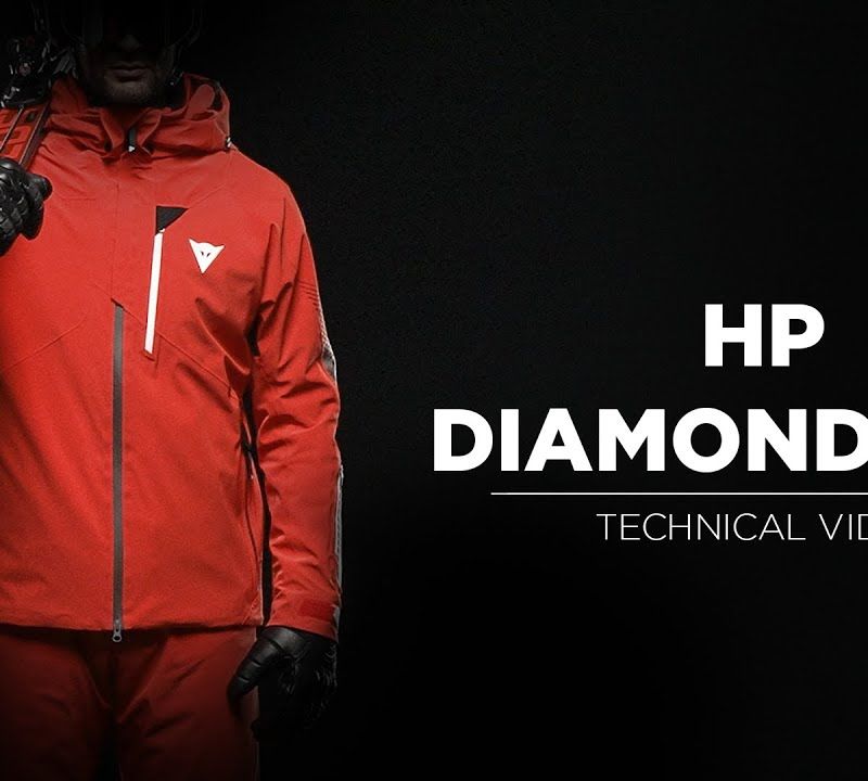 Giacca da sci Dainese Hp Diamond II S+ rosso fuoco da uomo 9