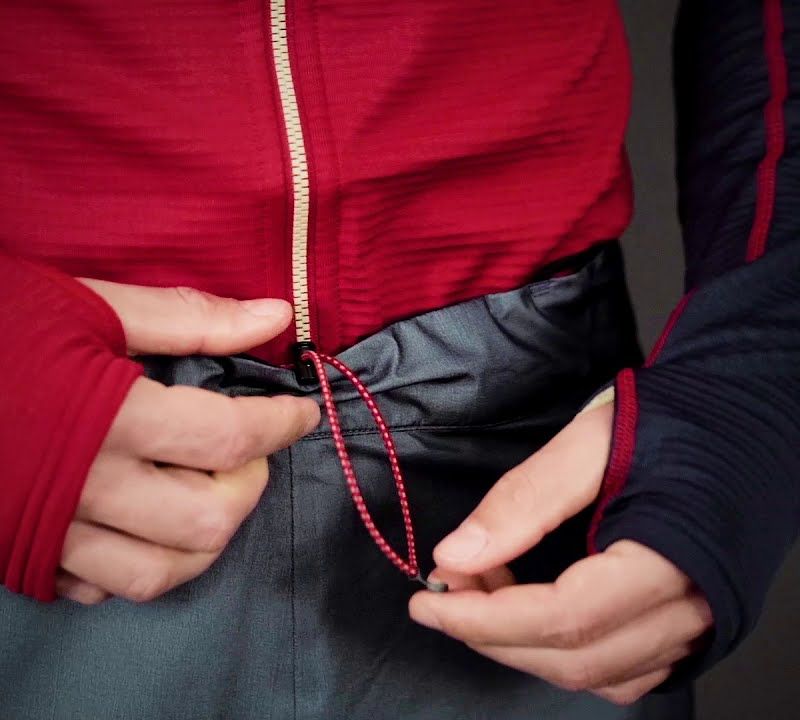 Pantaloni da uomo La Sportiva Revel GTX con membrana nera/sangria 4