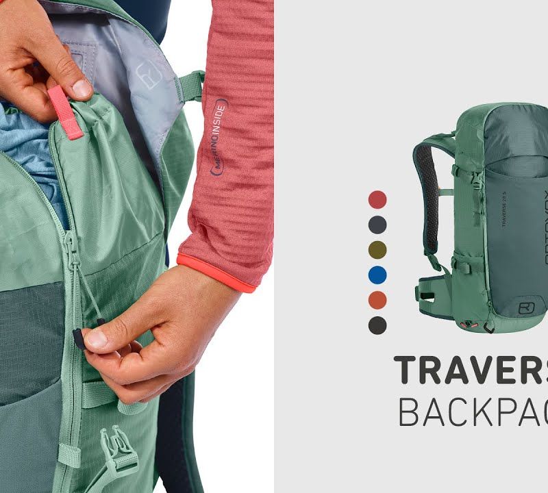 ORTOVOX Traverse 30 l cengia rossa zaino da trekking 9