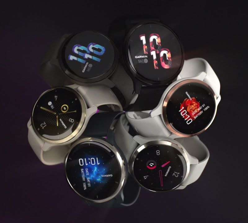 Orologio Garmin Venu 2S grafite 010-02429-10 7
