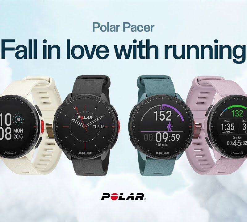 Orologio Polar Pacer crema PACER WHI 7