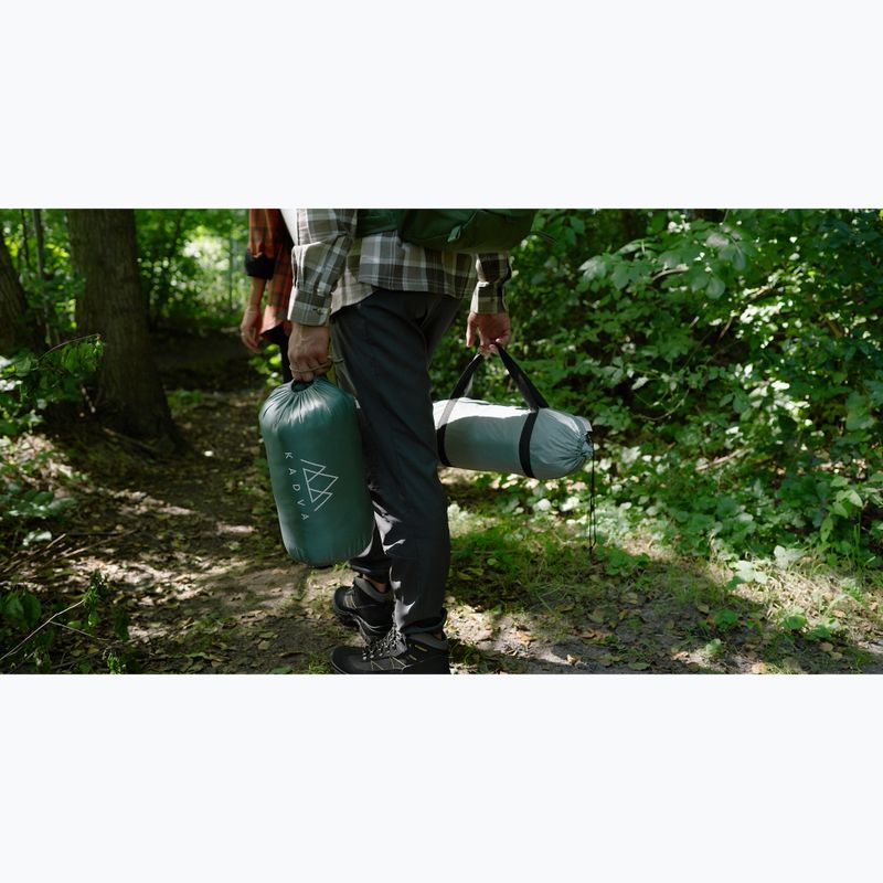 Tenda da trekking ultraleggera per 2 persone KADVA EXPEDIT 2 PRO grigio-verde 21