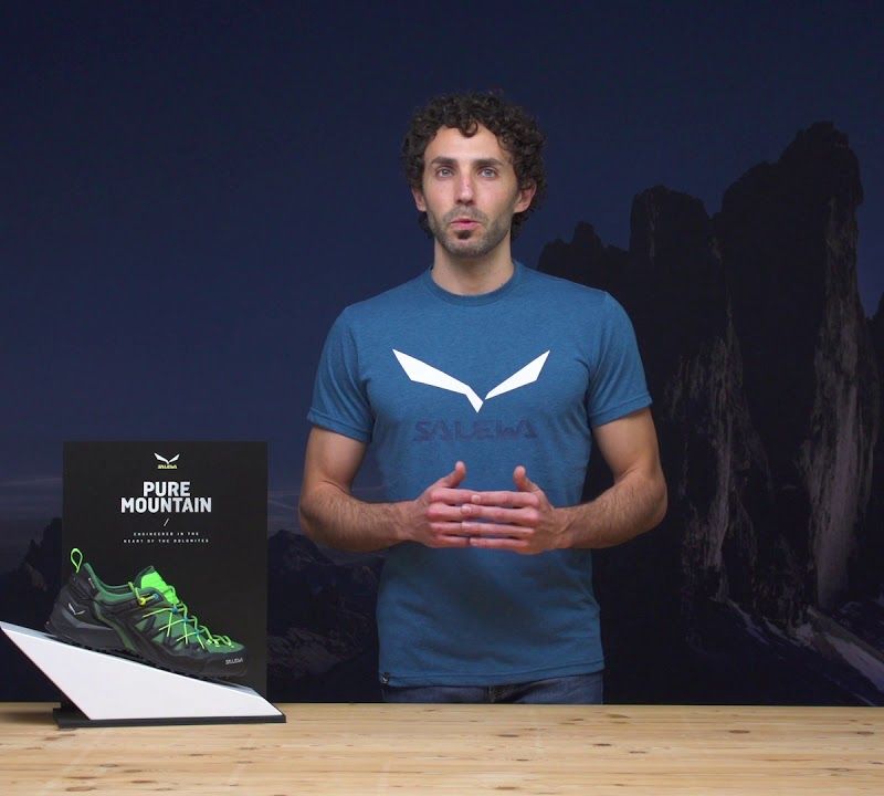 Salewa Wildfire Edge GTX scarpa da avvicinamento da uomo dark denim/nero 16