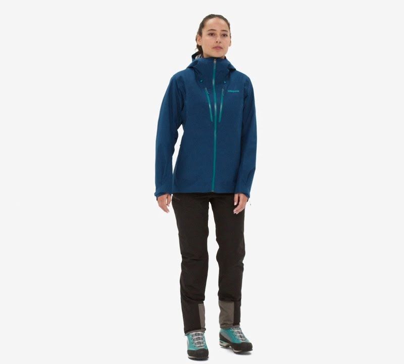 Giacca da pioggia Patagonia Triolet night plum donna 8