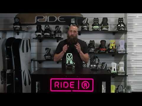 Attacchi da snowboard da uomo RIDE A-4 menta 5