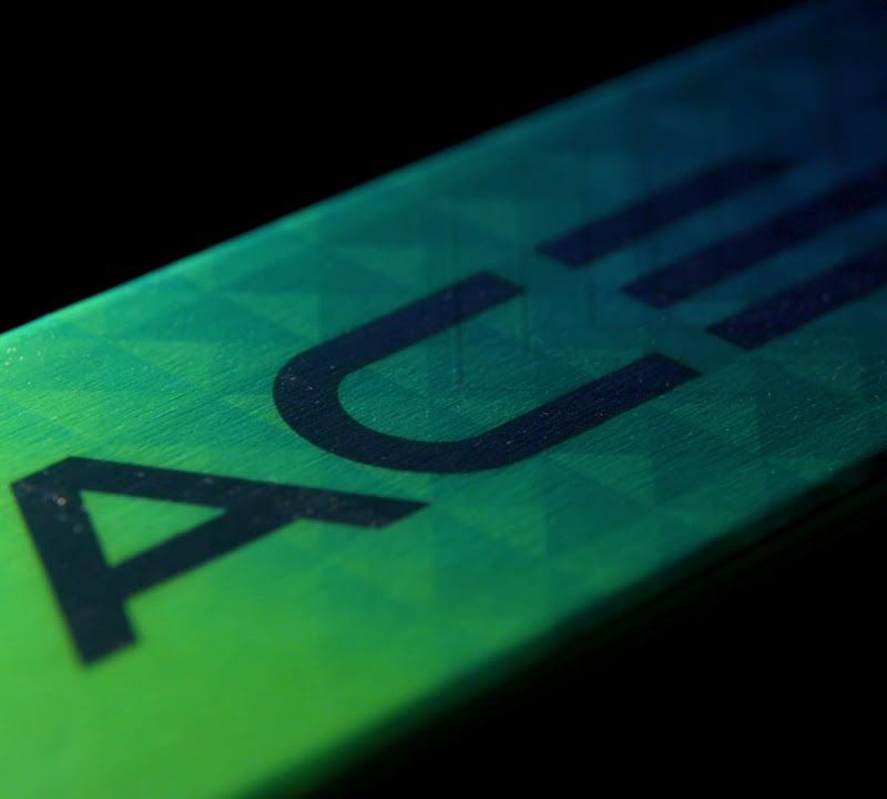 Sci da discesa Elan Ace SCX Fusion + attacchi EMX 12 verde/blu/nero 15