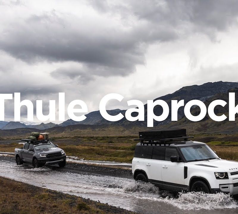 Thule Caprock piattaforma per biciclette sul tetto nero 611002 3