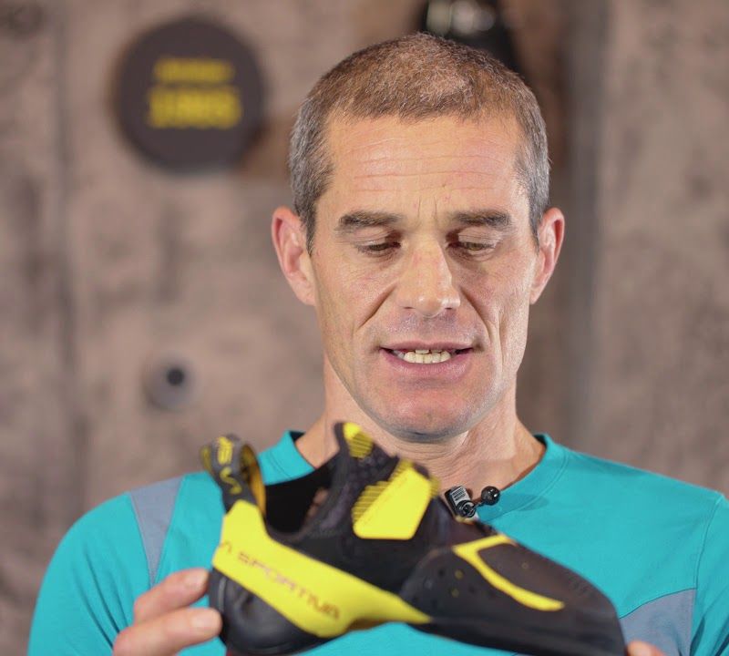 Scarpa da arrampicata La Sportiva Solution Comp uomo nero/giallo 10