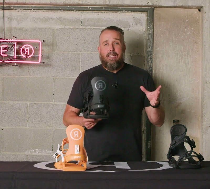 Attacchi da snowboard da donna RIDE CL-2 nero 6