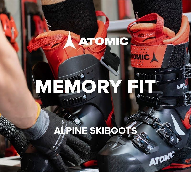 Scarponi da sci da uomo Atomic Hawx Prime 90 nero/rosso 10