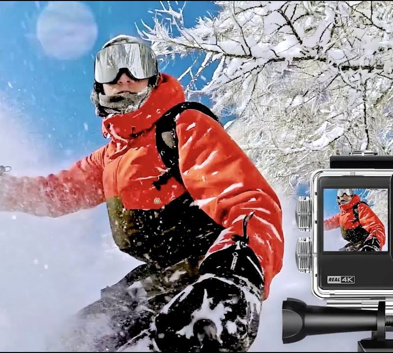 Telecamera GoXtreme Vision DUO 4K nera 20161 8