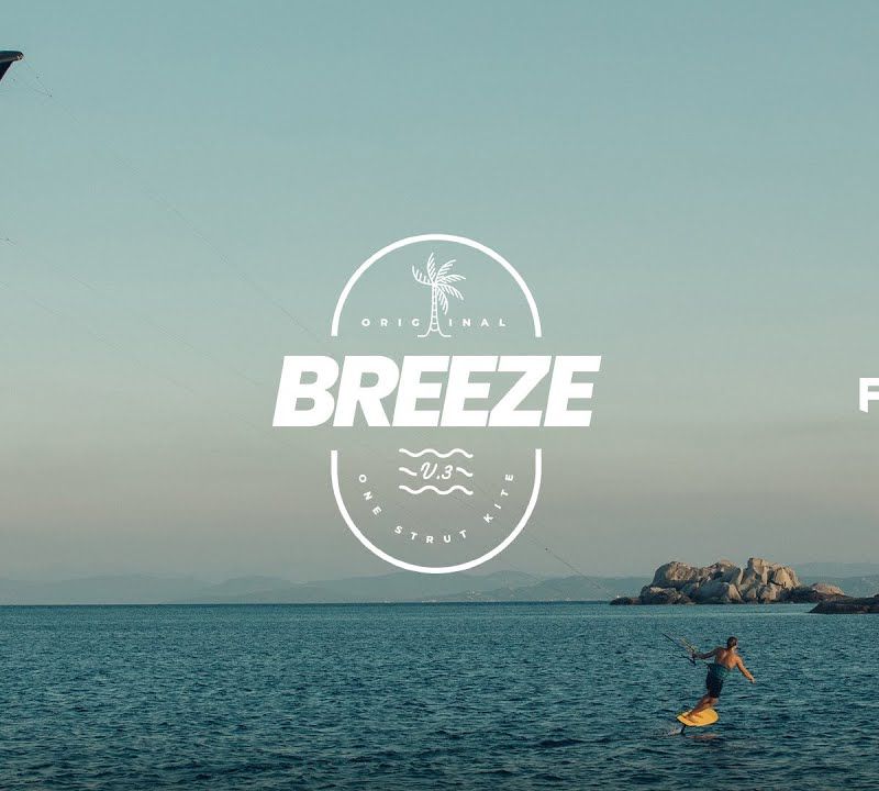 F-ONE Breeze V3 aquilone ghiacciaio/abete 3