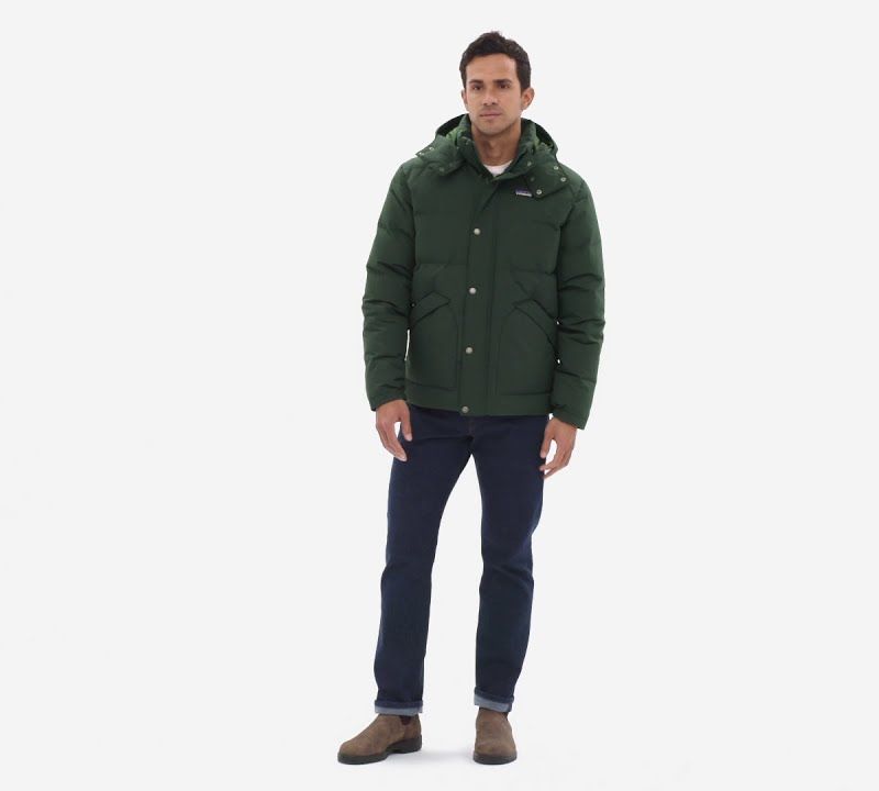 Piumino Patagonia Downdrift da uomo grigio marrone 9