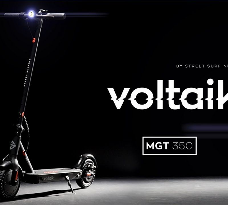 Street Surfing Voltaik Mgt 350 scooter elettrico bianco 11