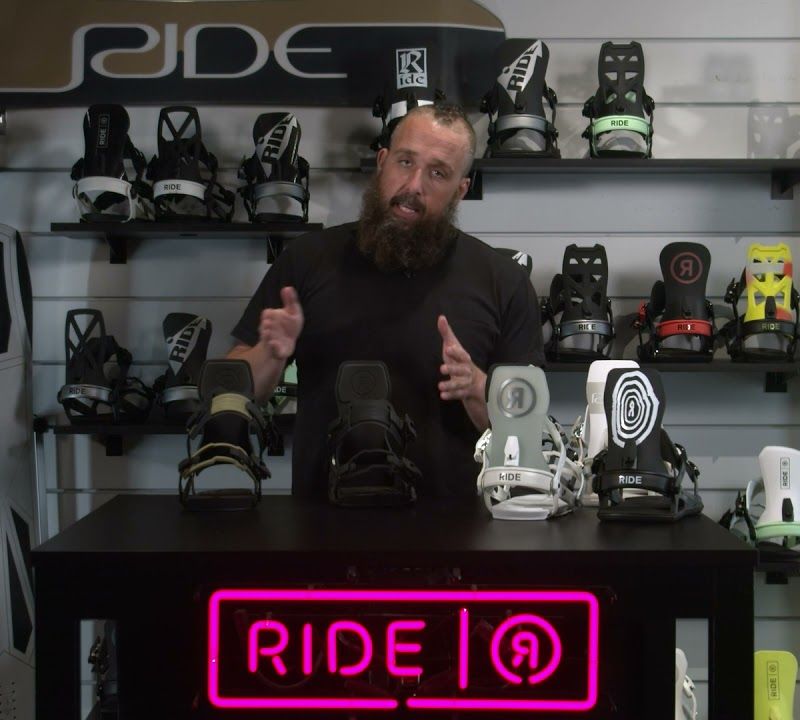 Attacchi da snowboard da uomo RIDE C-6 sbiancati 6