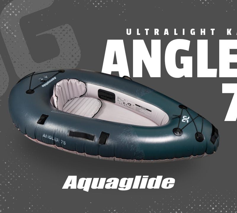 Aquaglide Backwoods Angler 75 kayak gonfiabile per 1 persona 9