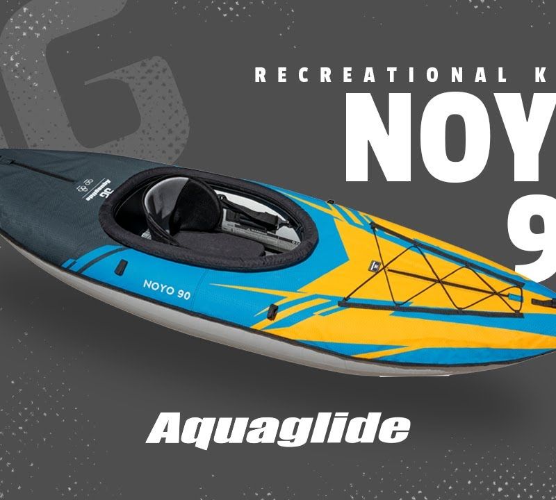 Aquaglide Noyo 90 kayak gonfiabile per 1 persona 11