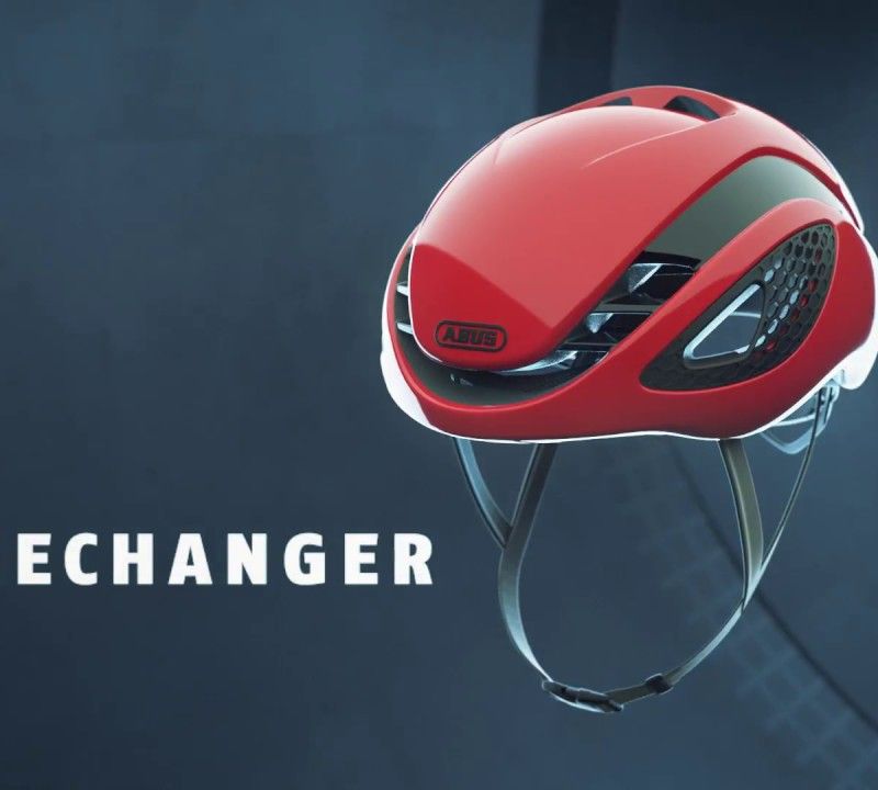 Casco da bicicletta ABUS GameChanger giallo neon 10
