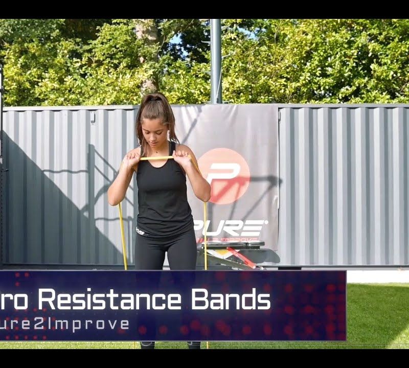 Pure2Improve Pro Medium gomma da ginnastica rossa 2152 4