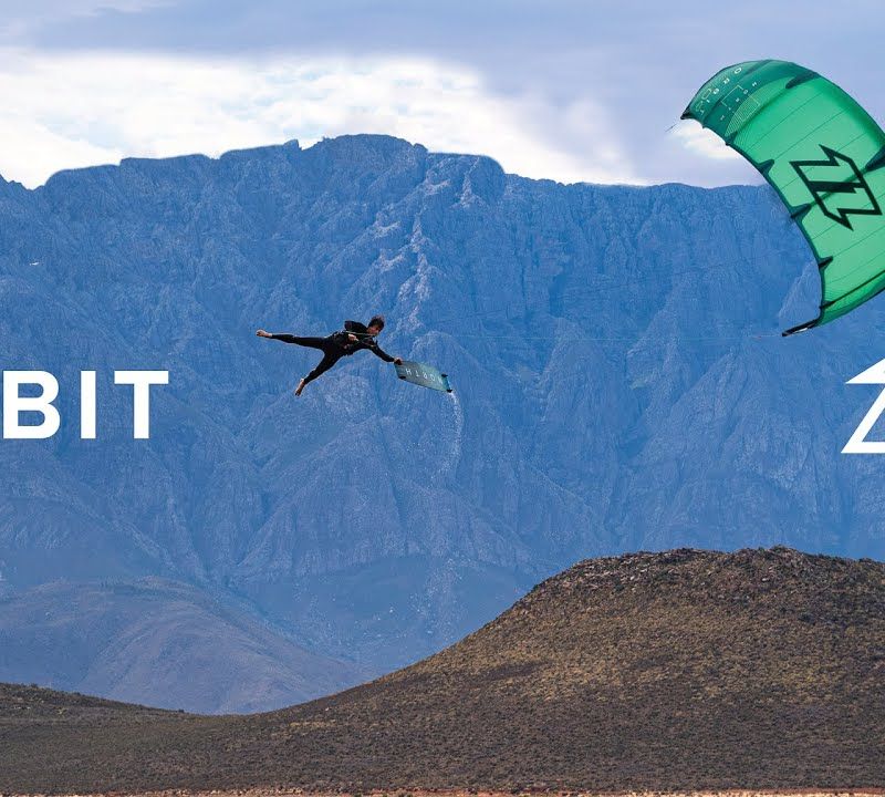 North Kiteboarding kite Orbit verde marino 8