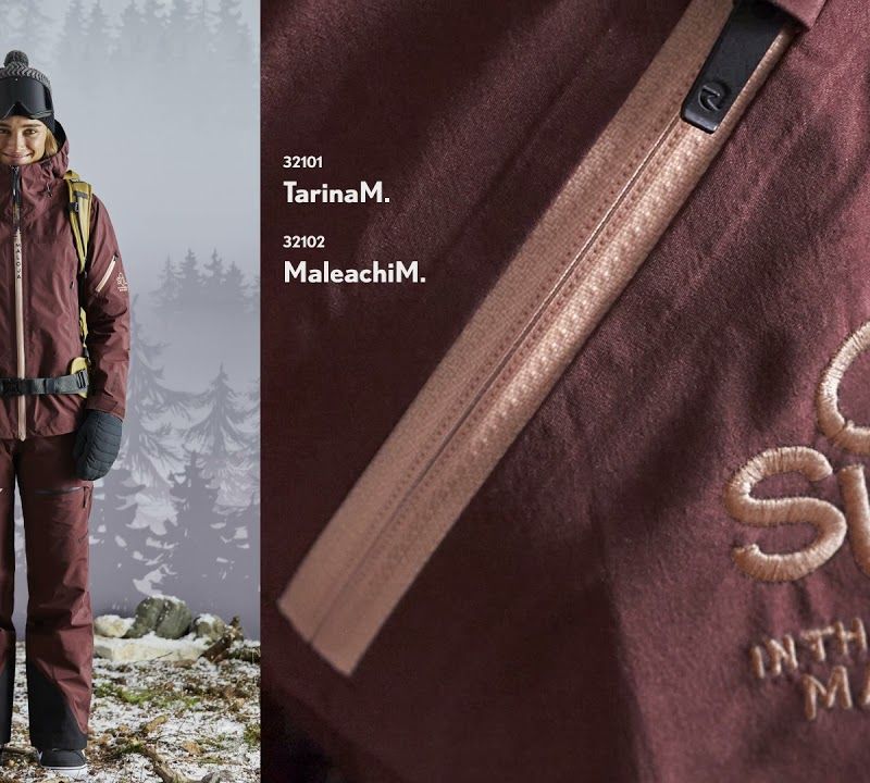 Pantaloni da sci da donna Maloja MaleachiM W'S Squirrel 17