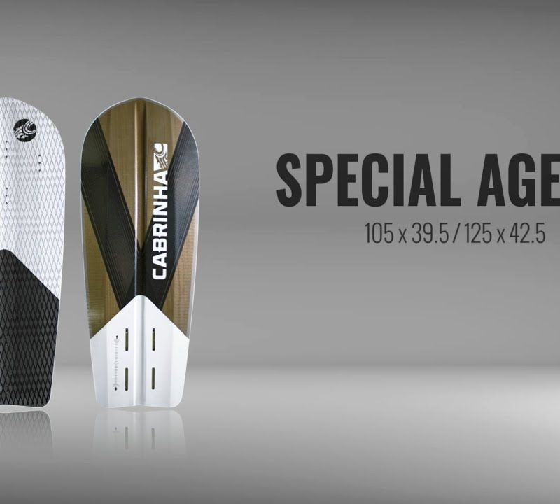 Cabrinha Special Agent marrone/nero kiteboard K1FBSPAGT105XXX 9