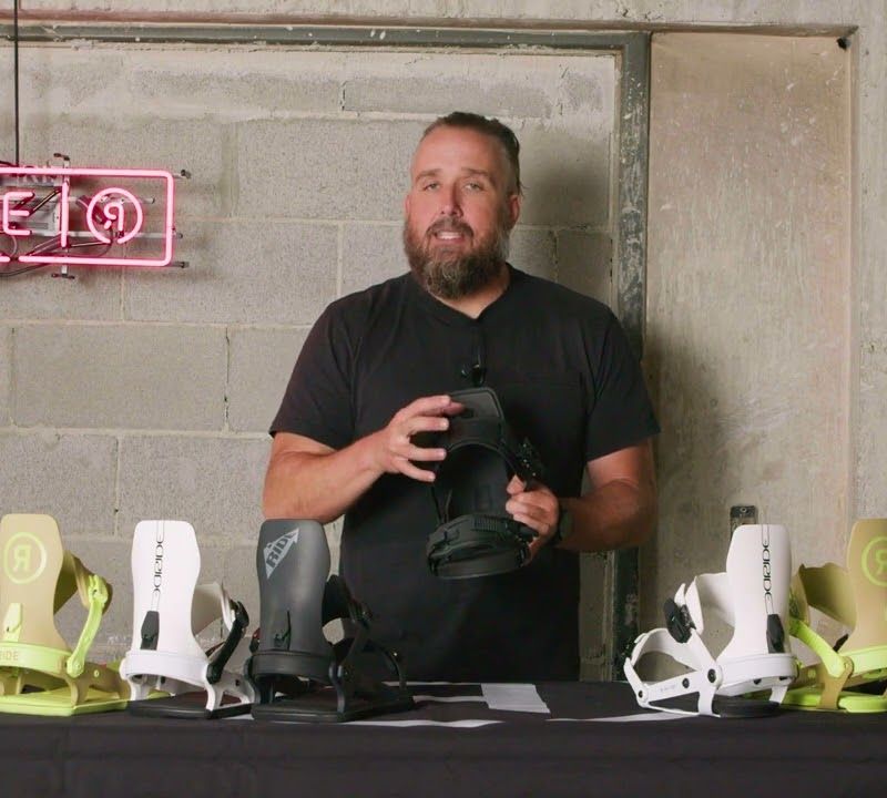 Attacchi da snowboard da uomo RIDE A-6 nero 6