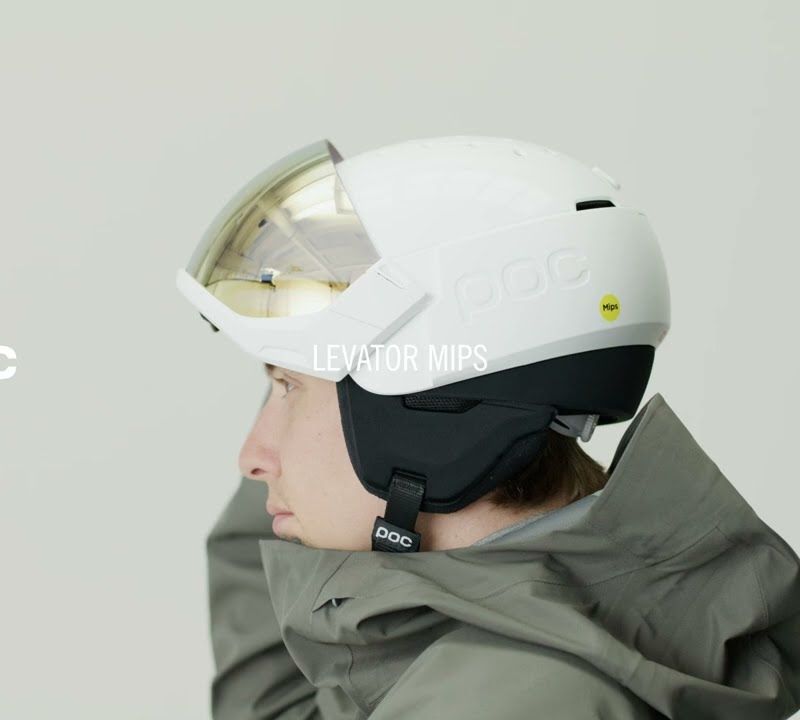 POC Levator MIPS casco da sci bianco idrogeno 15