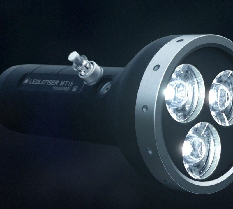 Ledlenser MT18 nero 7