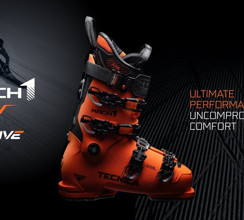 Scarponi da sci da uomo Tecnica Mach1 130 MV ultra arancione 9