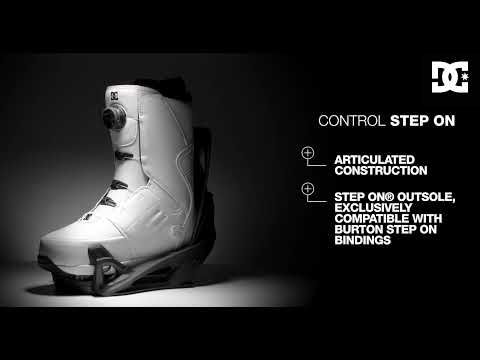 Scarponi da snowboard da uomo DC Control So nero 14