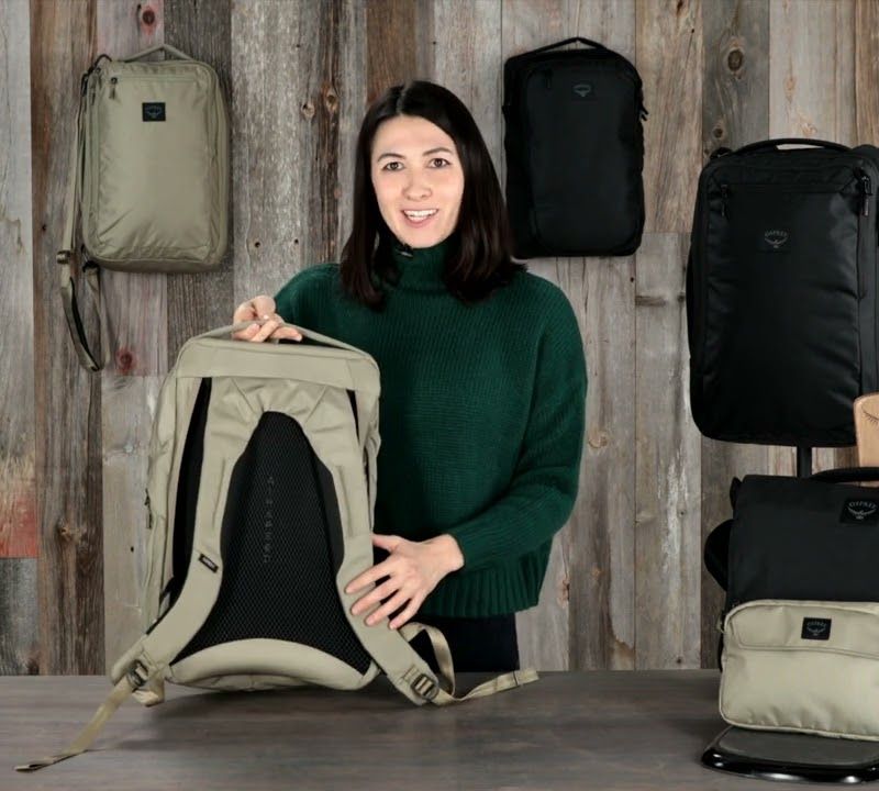 Zaino da città Osprey Aoede Airspeed 20 21 l tan concrete 14