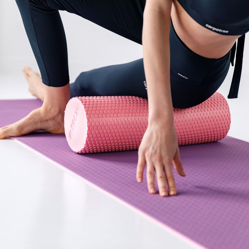 XTREXO Rullo per massaggio in EVA MR-EV03C rosa 8