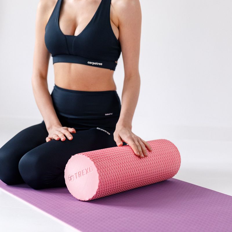 XTREXO Rullo massaggiante in EVA MR-EV02C rosa 15