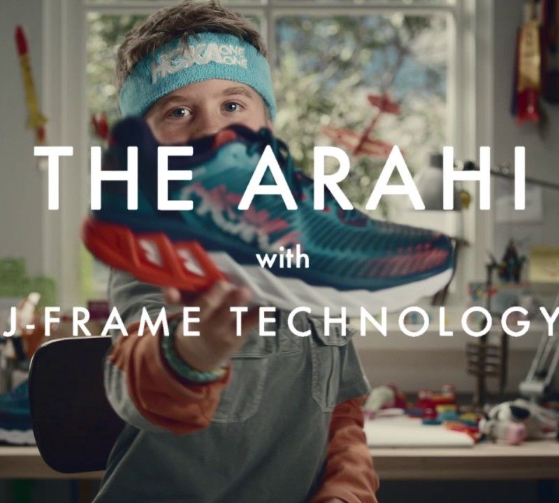 Scarpe da corsa da uomo HOKA Arahi 6 nero/fiamma 13