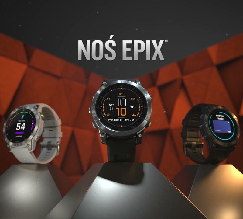 Garmin Epix 2 Hrm Elevate Ox orologio argento 010-02582-01 8