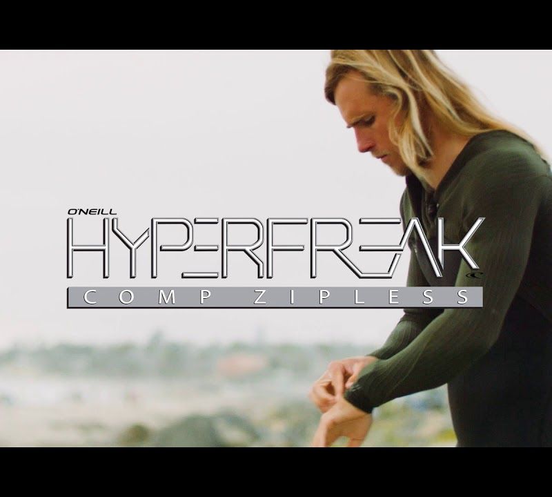 Uomo O'Neill Hyperfreak 2 mm Chest Zip L/S Spring nero schiuma da nuoto 3