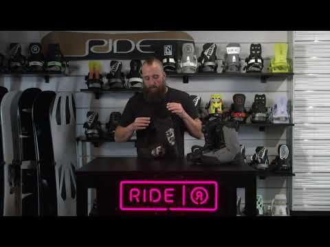 Scarponi da snowboard da uomo RIDE Jackson grigio 12