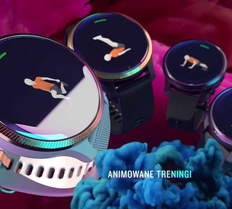 Orologio Garmin Venu sabbia 010-02173-23 8