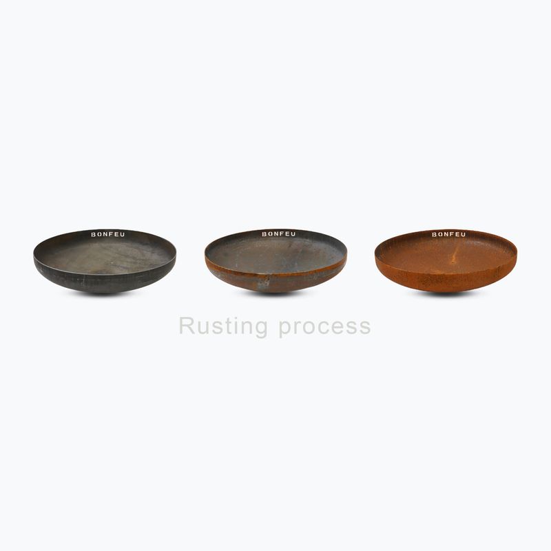 Camino da giardino BonFeu BonBowl corten 5