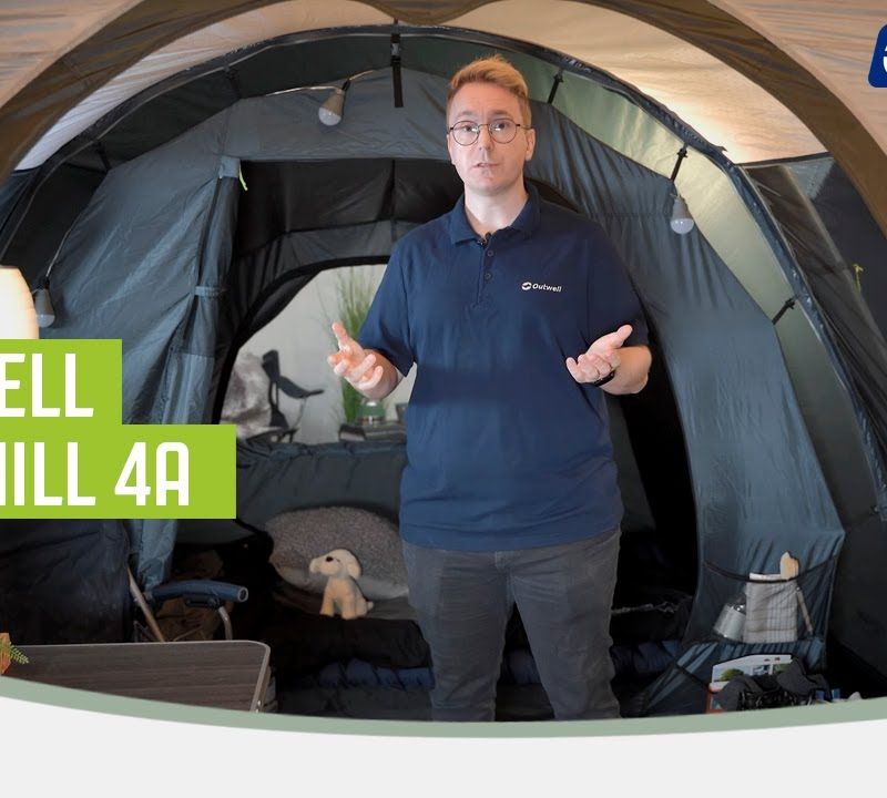 Outwell Starhill 4A Tenda da campeggio per 4 persone 12